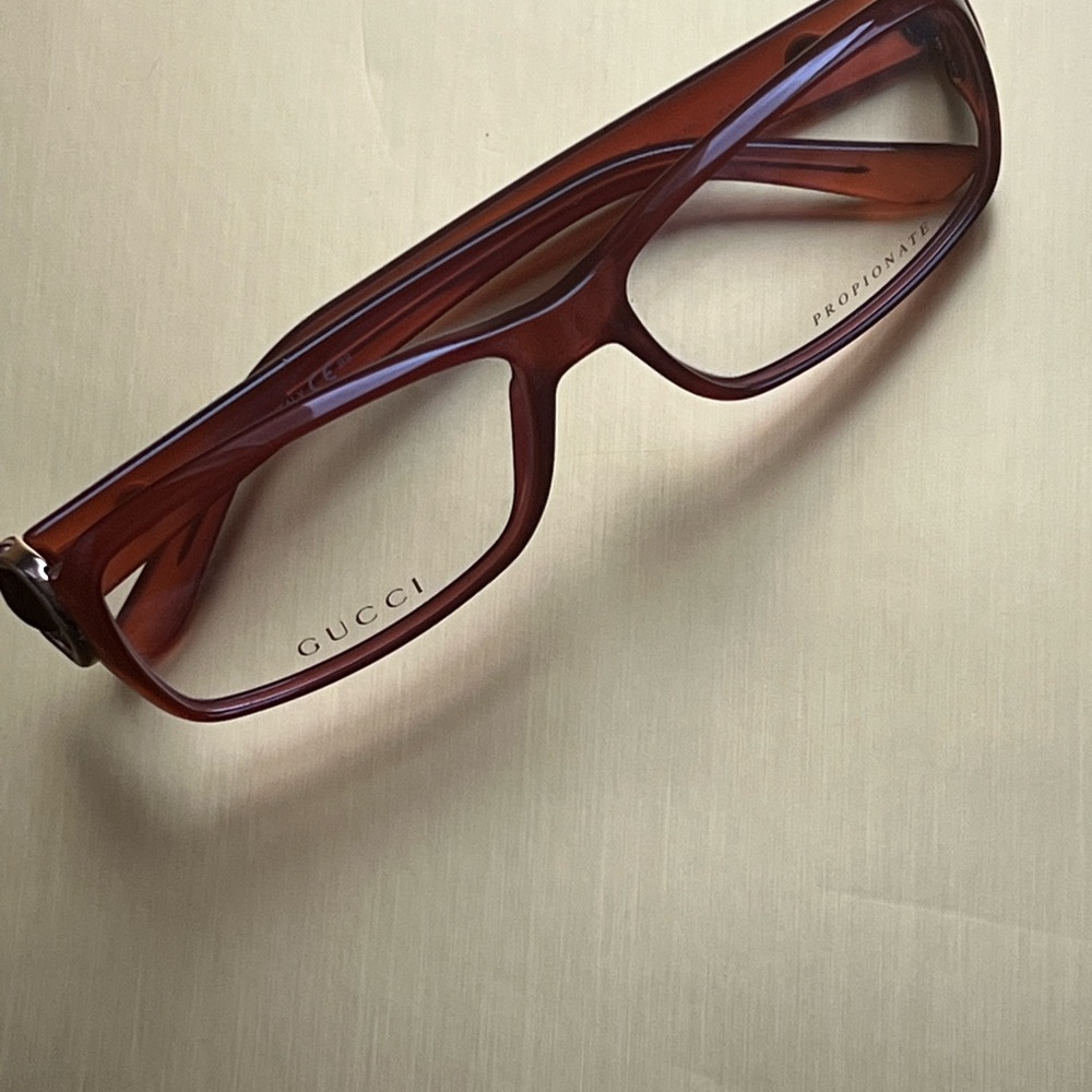 Gucci Brown Eyeglasses f